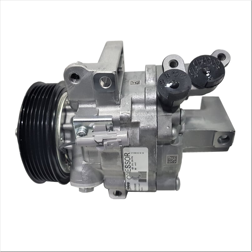 1.2112.jpg A/C COMPRESSOR FOR PEUGEOT 107/ CITROEN C1/ TOYOTA AYGO 2005- - Image 1