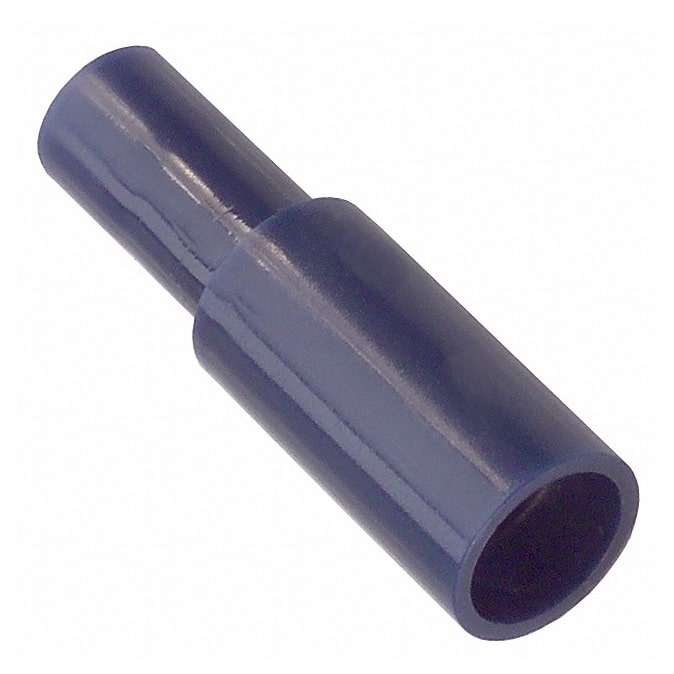 RE24AFC.jpg RECEPTABLE DISCONNECT TERMINAL 4mm BLUE FULLY INSULATED - Image 1