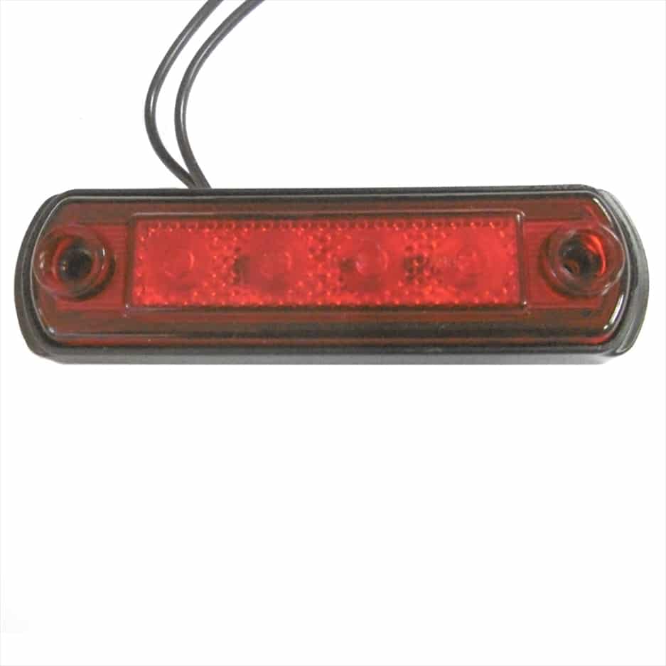 HLD677.jpg REAR MARKER LAMP WITH LEDs 110x30mm - Image 1