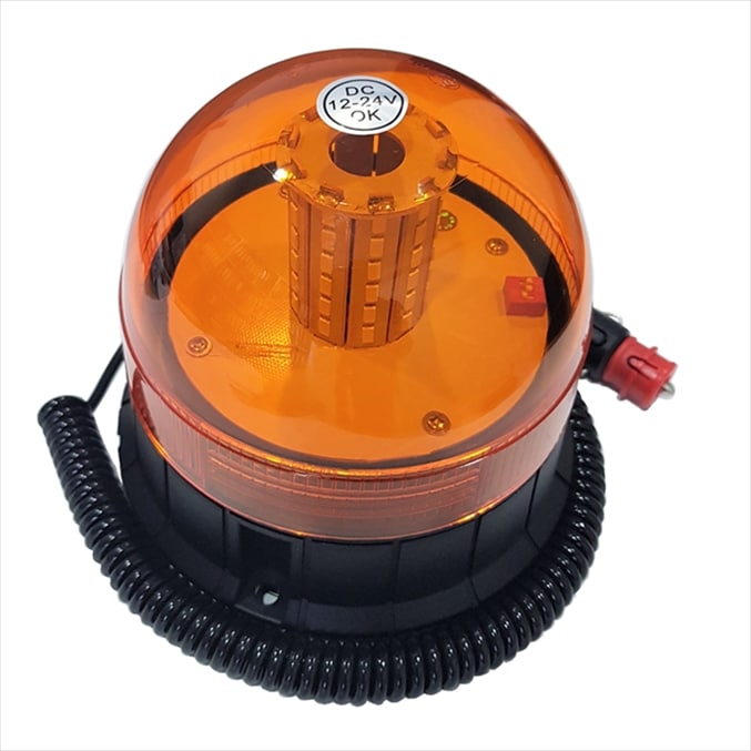 SM808HF.jpg AMBER MAGNETIC/BOLT MOUNT LED BEACON x60 LED} - Image 1
