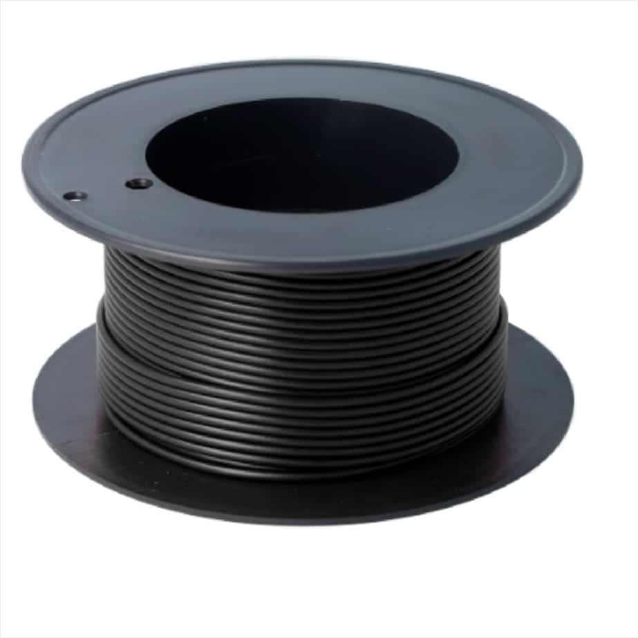 P4NG.jpg SINGLE CORE CABLE 0.75mm² BLACK 25m - Image 1